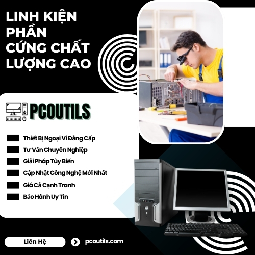 XU HƯỚNG ĐỒ DÙNG CÔNG NGHỆ TẠI PCOUTILS