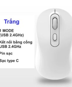 Chuột Không Dây A273 Chống Ồn Tích Hợp Pin Sạc Kết Nối Bluetooth