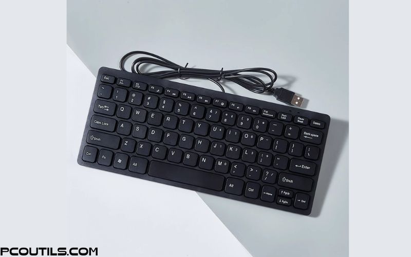 Bàn phím mini K1000 cổng USB siêu mỏng, chống nước